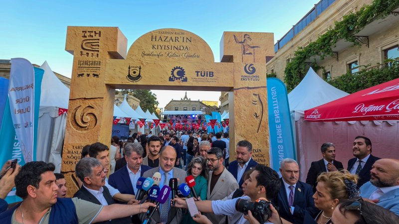 ŞANLIURFA’NIN KÜLTÜRÜ BAKÜ’DE GÖNÜLLERİ BULUŞTURDU