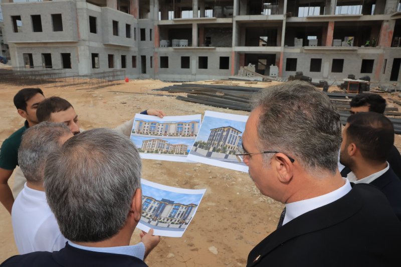 Eyyübiye Belediyesi Hizmet Binası Yükseliyor