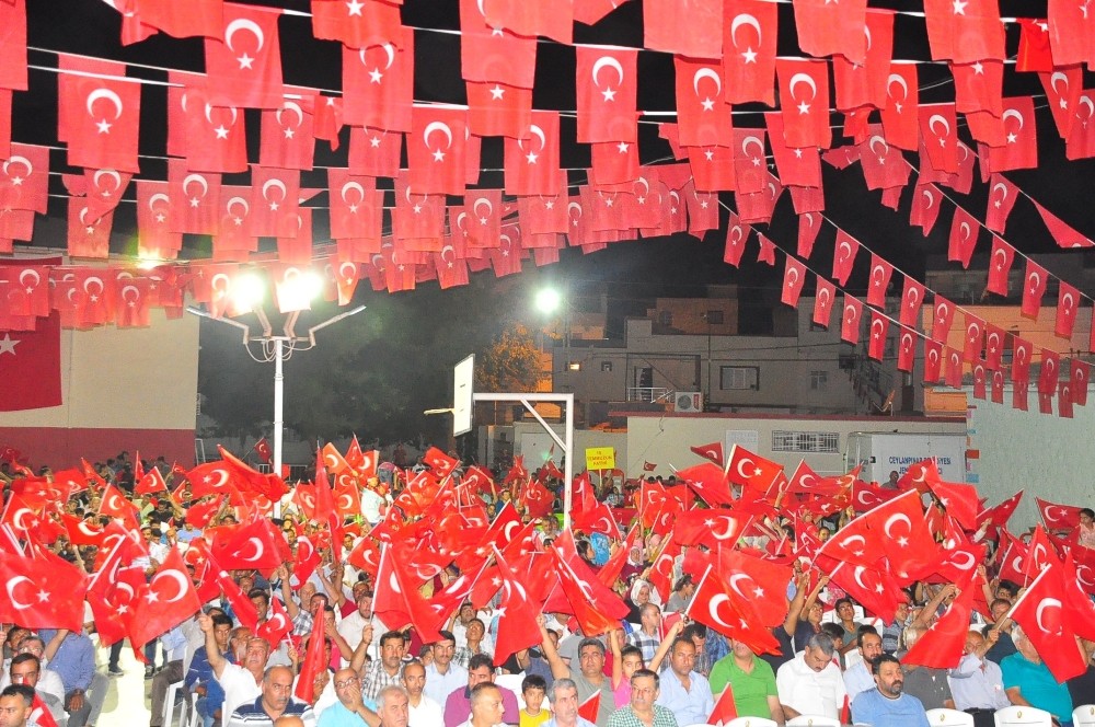 Ceylanpınar’da 15 Temmuz coşkusu