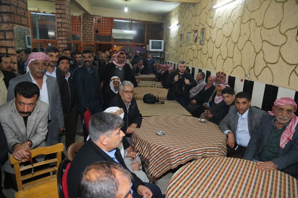 Ekinci mevsimlik tarım işçileriyle bir araya geldi