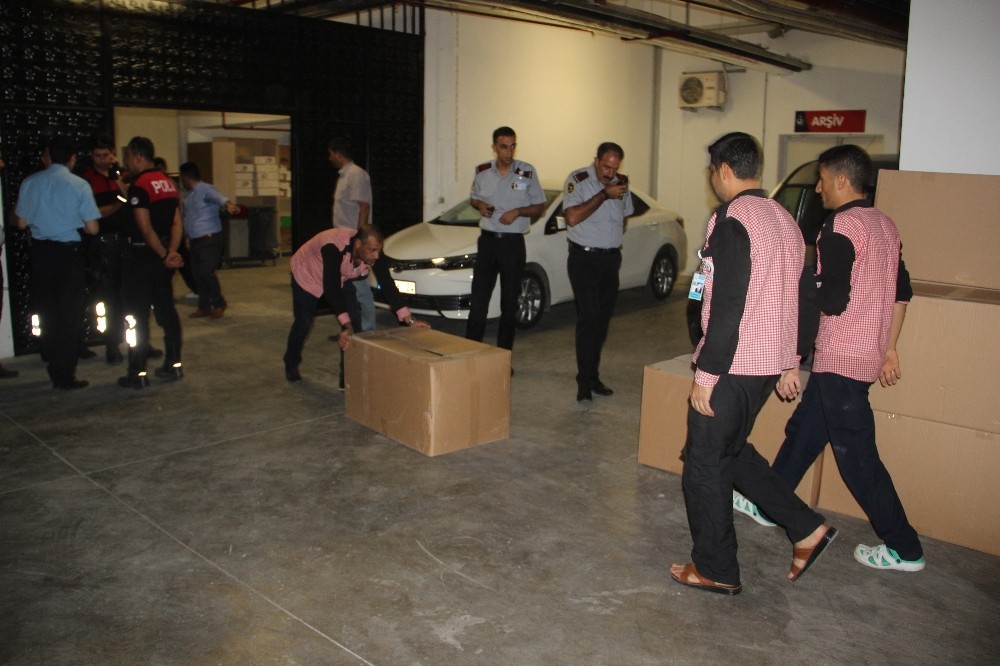 Hastanenin temizlik cihazlarına haciz konuldu