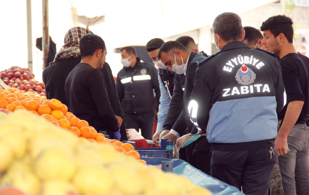 Eyyübiye’de  hijyen denetimleri devam ediyor