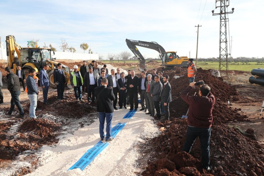 Siverek kırsalında içme suyu sorununa çözüm çalışmaları sürüyor