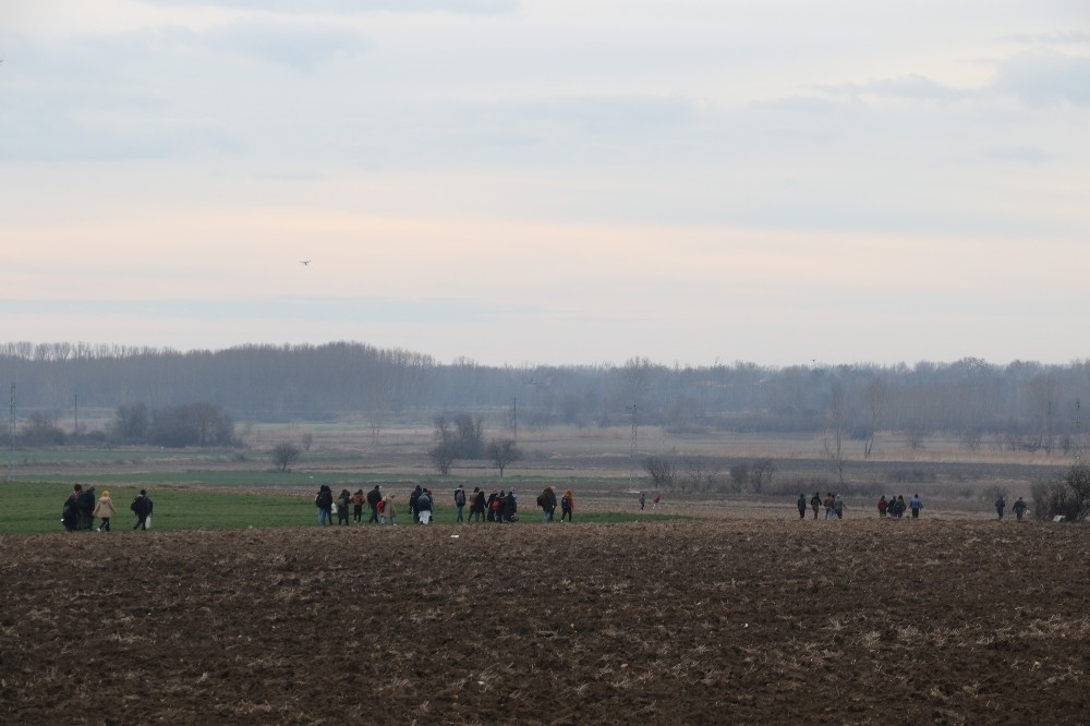Mülteciler Edirne'ye akın ediyor