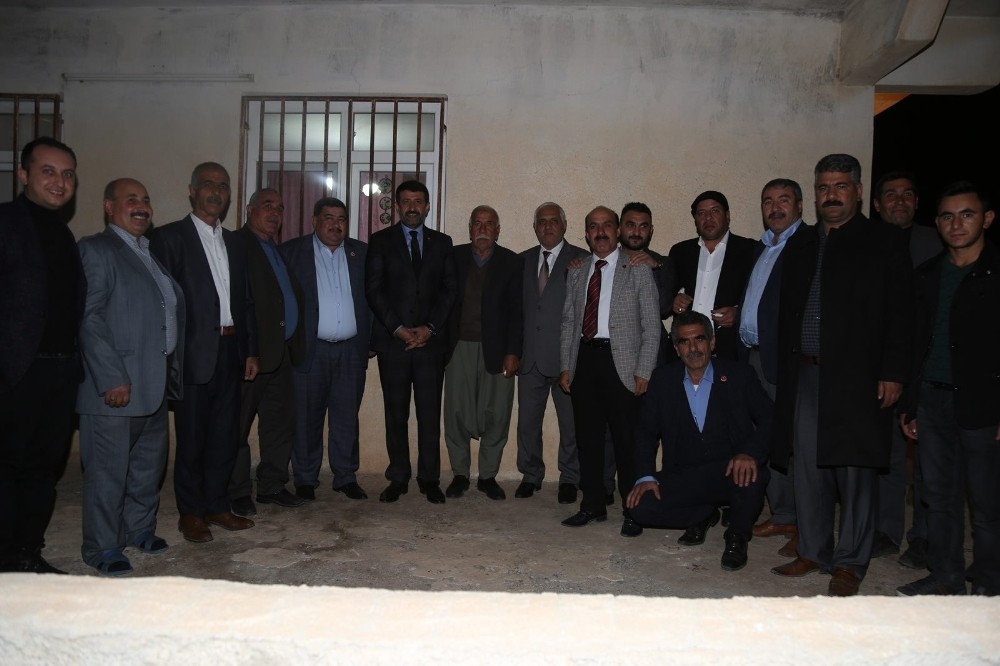 Ekinci, muhtarlar ile bir araya geldi