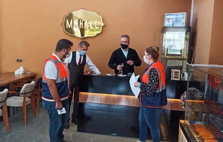 Şanlıurfa’da korona virüs denetimleri