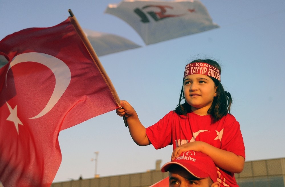 Cumhurbaşkanı Erdoğan: ″Hiçbir darbe, darbe girişimi yapanların yanına kar kalmadı″