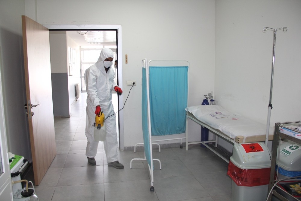 Eyyübiye’de aile sağlık merkezleri arındırıldı