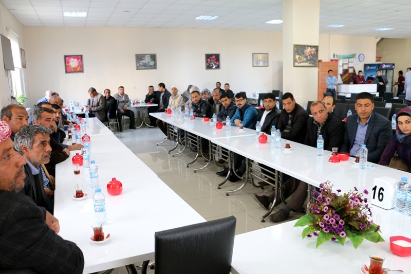 Kaymakam Yosunkaya engellilerle bir araya geldi