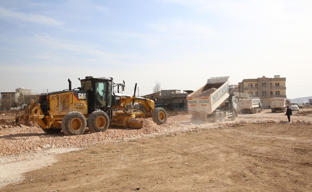 Haliliye Belediyesinden Konuklu Mahallesinde yol atağı