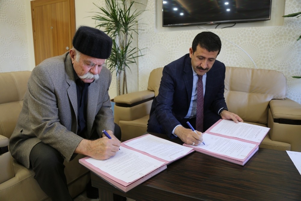 Ekinci cami alanı için yer tahsisinde bulundu