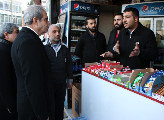 Başkan Demirkol esnaf ve vatandaşlarla bir araya geldi