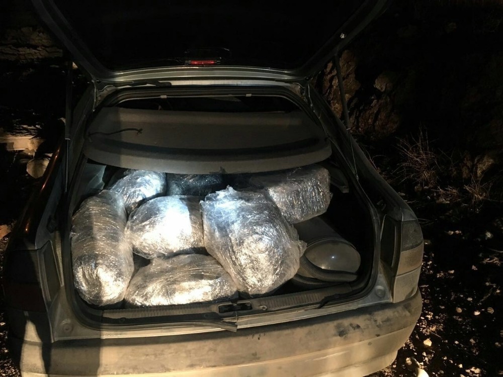 Şanlıurfa’da 86 kilo esrar ele geçirildi