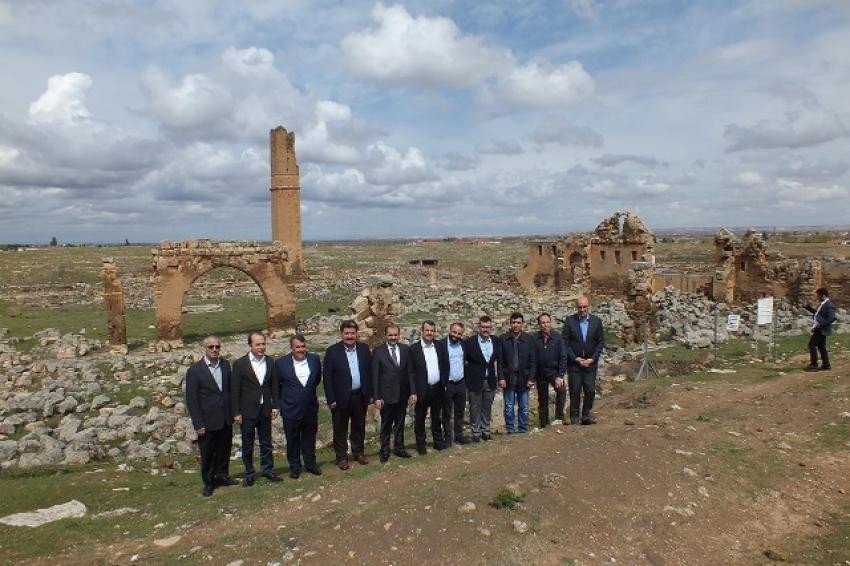 Harran Cumhuriyet Savcısı Yunus Tunç hakim ve savcıları ağırladı