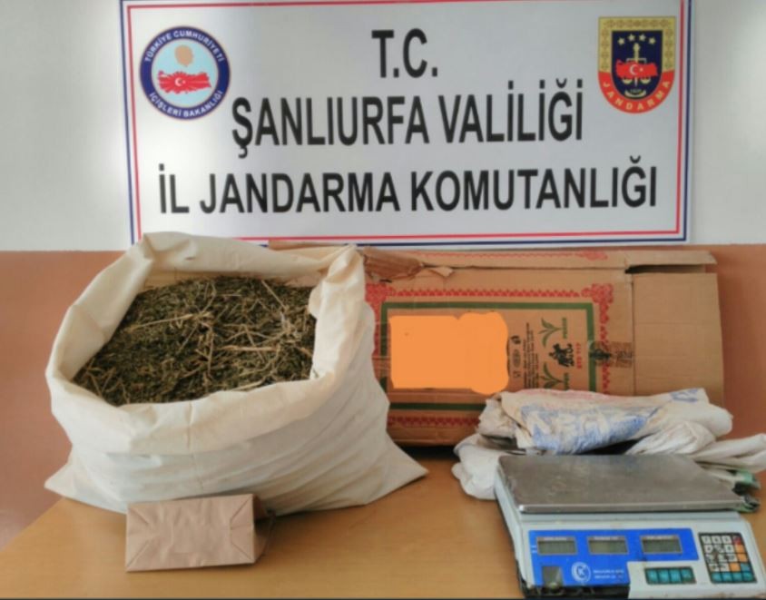 Şanlıurfa’da 6 kilo esrar ele geçirildi