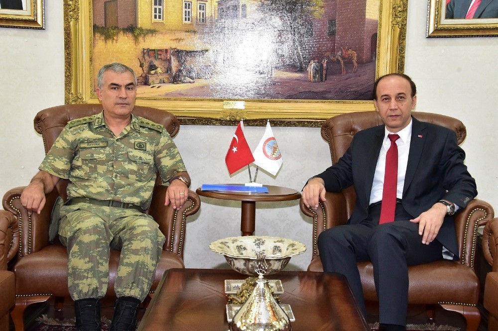 İl Jandarma Komutanından Vali Erin’e ziyaret