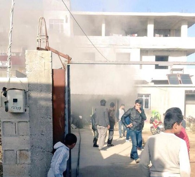 İkamet yangını büyümeden söndürüldü