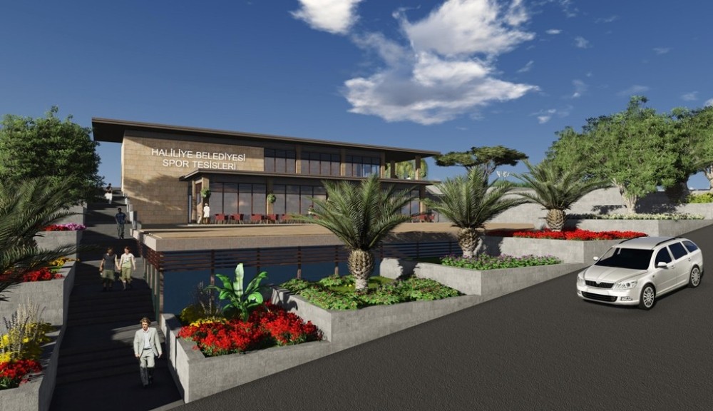 Haliliye’de yarı olimpik yüzme havuzu yükseliyor