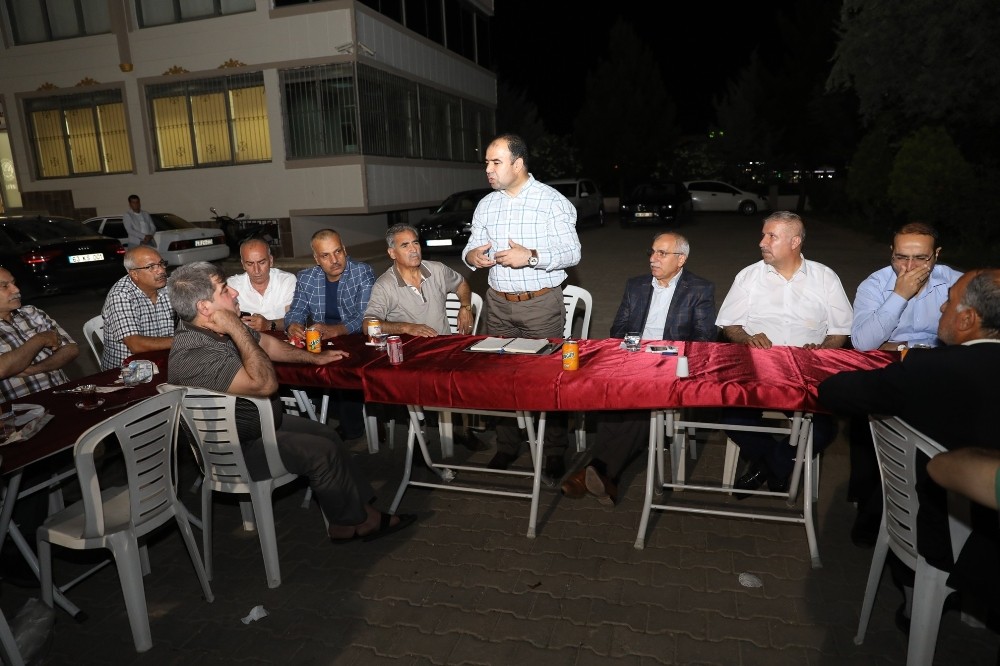 Başkan Çiftçi esnaf temsilcileriyle sahurda buluştu