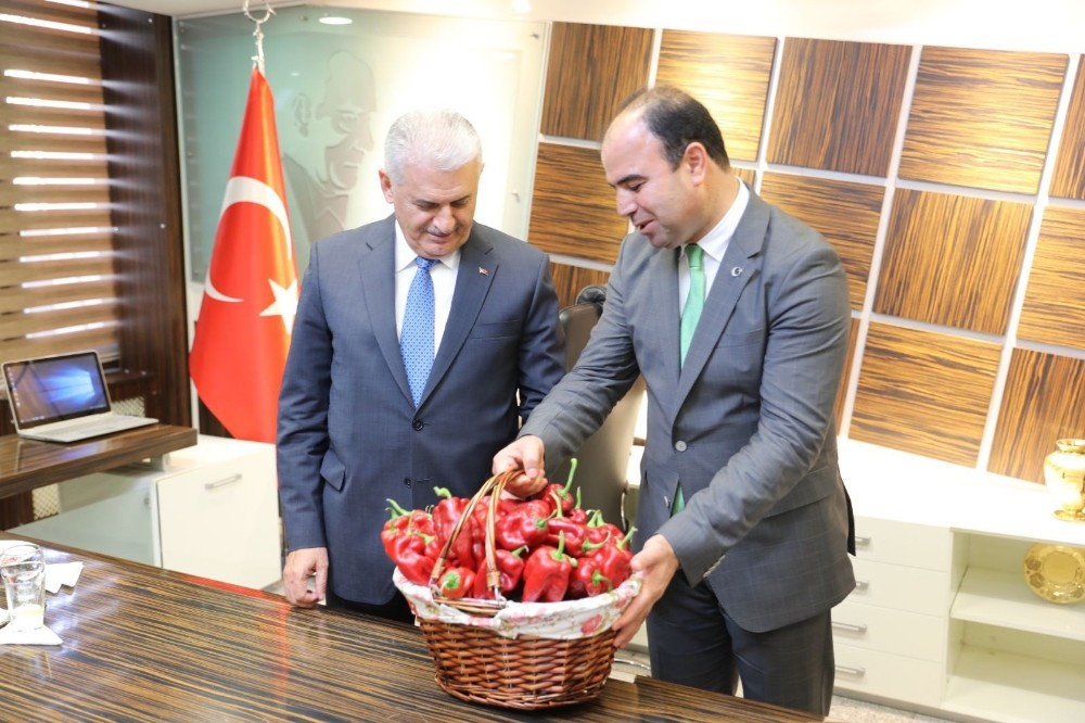 Belediye Başkanından Başbakan Yıldırım’a acı hediye