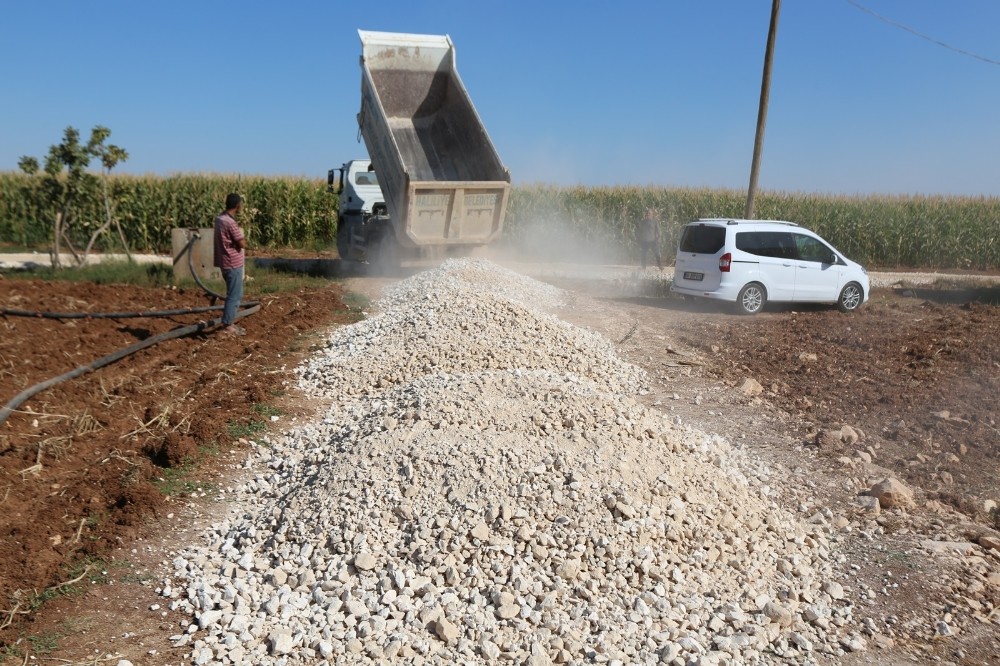 Haliliye’de yeni yol açma çalışmaları