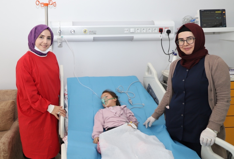 Adana’dan gelen hastanın yakınları memnuniyetini dile getirdi