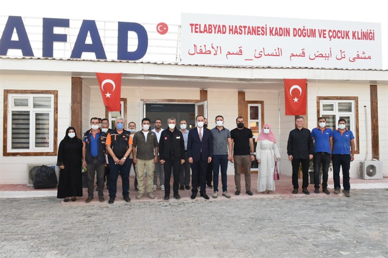 AFAD Başkanı Sezer Telabyad’da İncelemelerde Bulundu