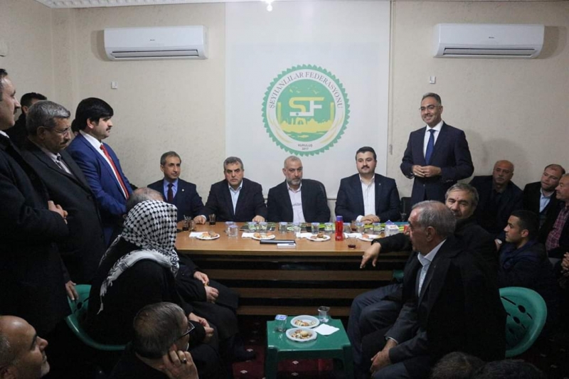 Ak Başkan Adayı Kuş'tan Şeyhanlılar Federasyona Ziyaret