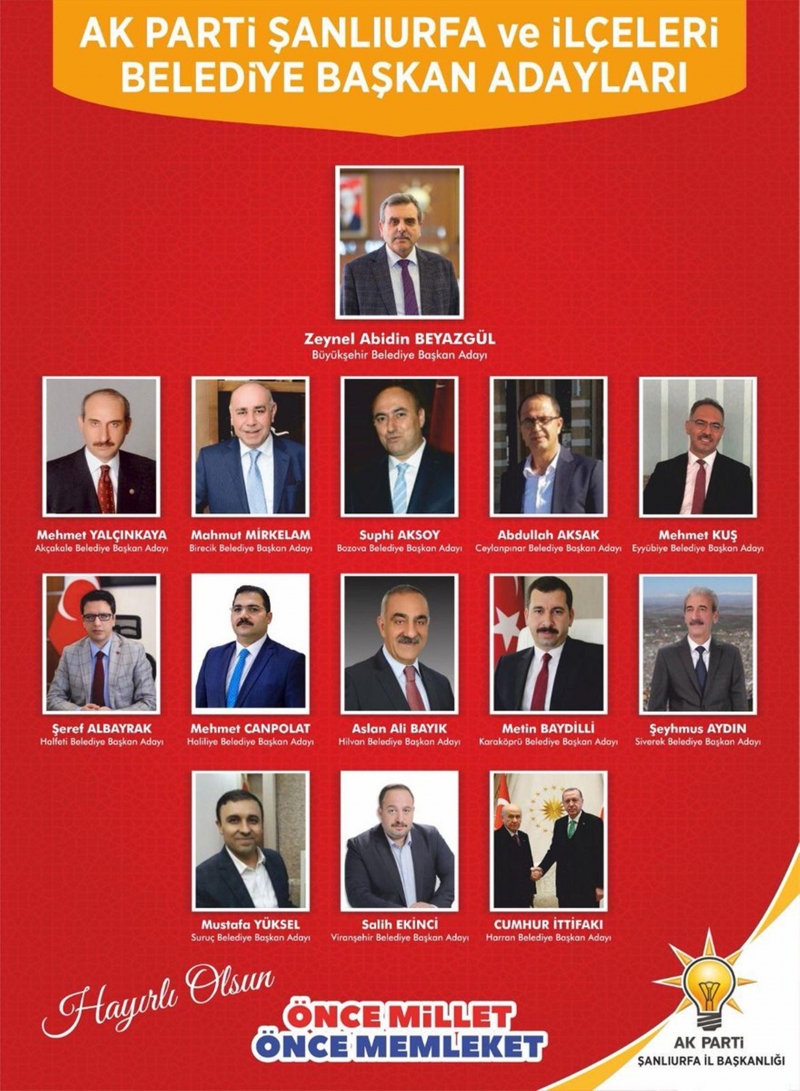 Ak Başkan adaylarına coşkulu karşılama