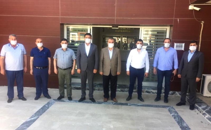 AK Başkan Ağan’dan Karaköprü Belediyespor’a ziyaret