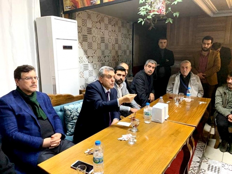 AK Başkan Beyazgül çalışmalarını sürdürüyor