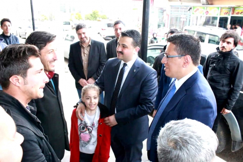 AK Parti Şanlıurfa İl başkanı Bahattin Yıldız Halfeti’de