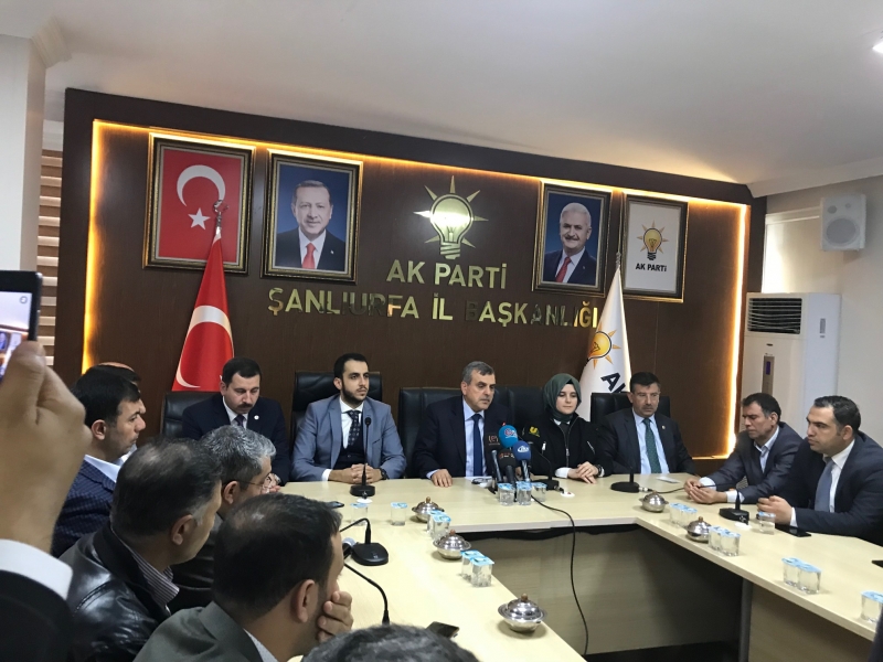 Ak Partiden Saraç Ve Saatçı Güven’e Basın Toplantısı