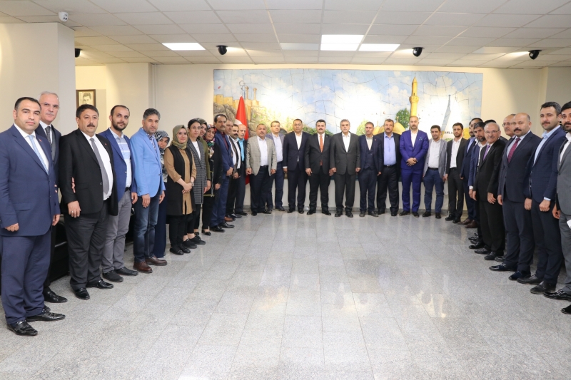 Ak Teşkilattan Başkan Beyazgül'e Ziyaret