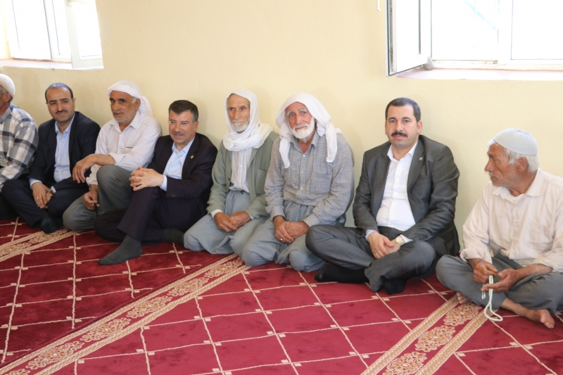 Ak Vekil Cevheri Ve Başkan Baydilli Kırsalda Destek Turunda