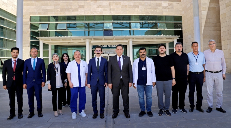 Akçakale Devlet Hastanesine Üst Düzey Ziyaret: Hizmet Kalitesinin Artırılması İçin Önemli Değerlendirmeler Yapıldı