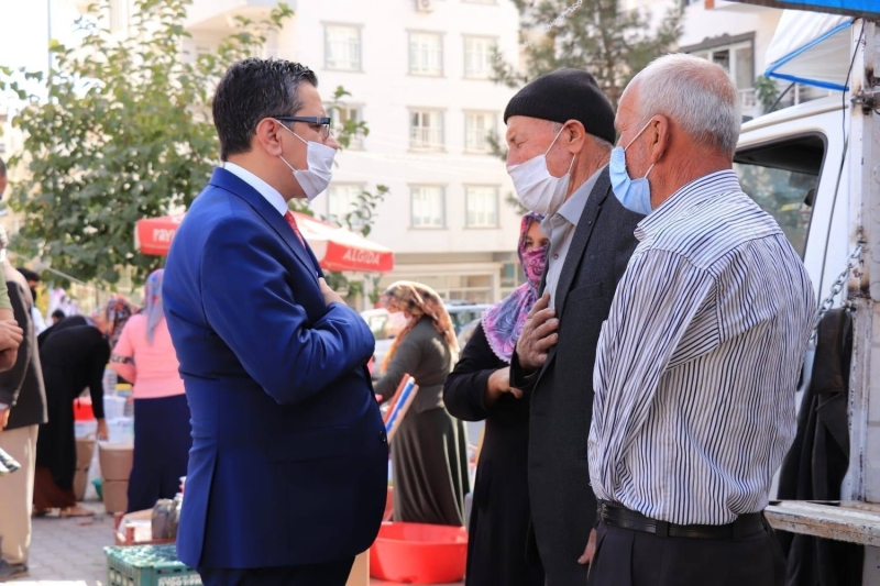 ALBAYRAK PAZAR ESNAFIYLA BULUŞTU.