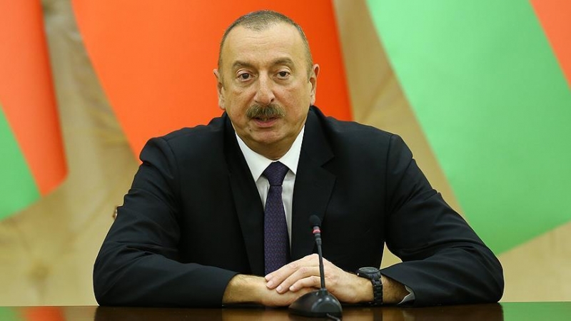 Aliyev'den Cumhurbaşkanı Erdoğan'a Kutlama