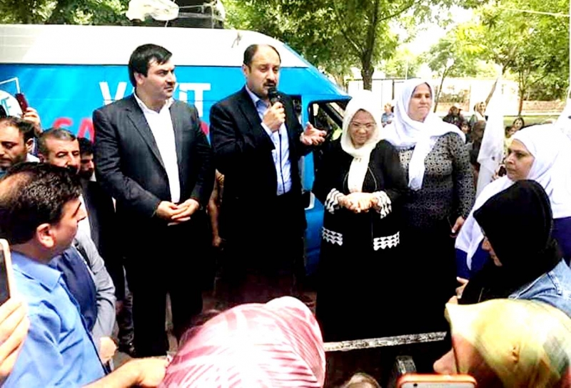 Anne Bucak’tan Gülpınar’a miting