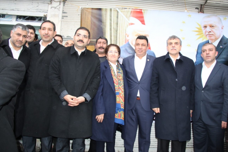 Arpacı'dan Beyazgül'e Seçim Bürosu