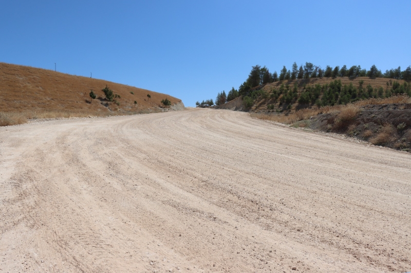 ASFALT ÖNCESİ ZEMİN SAĞLAMLAŞTIRMA ÇALIŞMASI