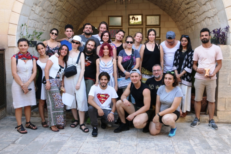 Avrupalı Gençler Büyükşehir'in Sanat Sokağın'da