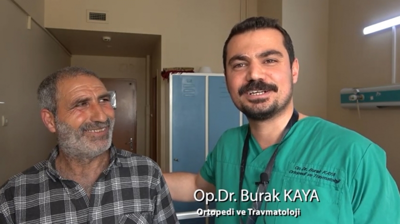 Aynı Aileden Baba Oğul ve Yenge ye Şifa Mehmet Akif İnan Eğitim ve Araştırma Hastanesi’nden.