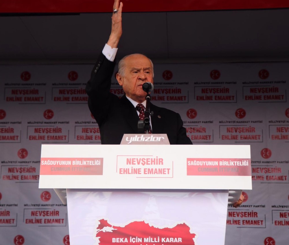 Bahçeli: “Zillet ittifakının işi gücü fitne fesat”