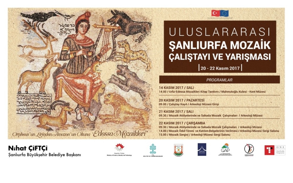 Şanlıurfa’nın mozaikleri dünyaya tanıtılıyor