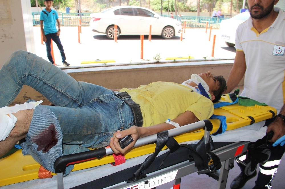 Otomobil takla attı: 1’i ağır 2 yaralı