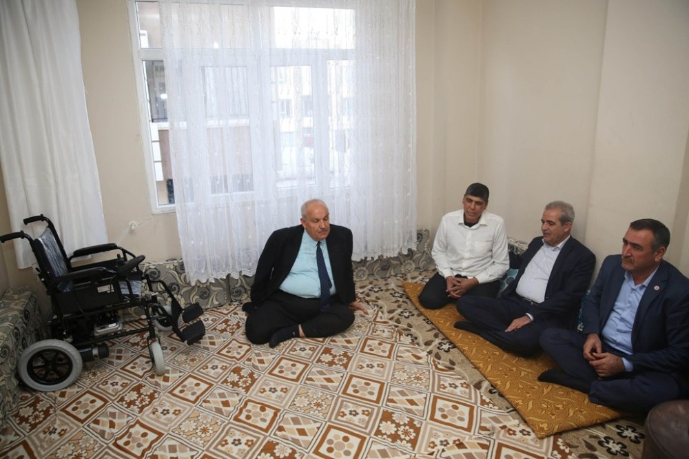 Demirkol,engelliler ile bir araya geldi