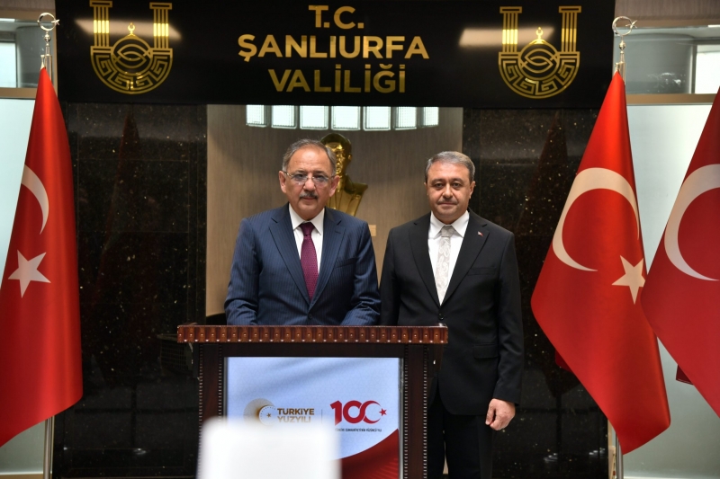 Bakan Özhaseki Şanlıurfa’da