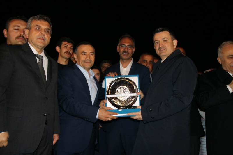 Bakan Pakdemirli Mehmet Kuş'un Seçim Bürosunu Açtı