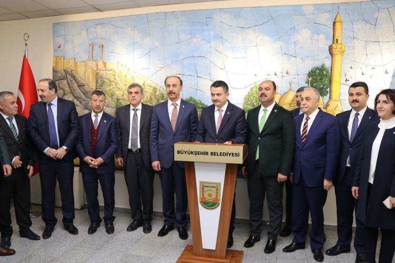 Bakan Pakdemirli Şanlıurfa'da